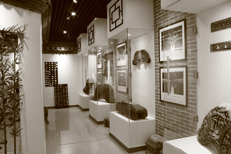 太阳集团网站8722徽派建筑展厅落成